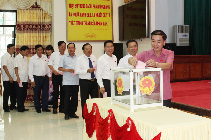 Miễn nhiệm, bầu bổ sung lãnh đạo các ban HĐND tỉnh và ủy viên UBND tỉnh 