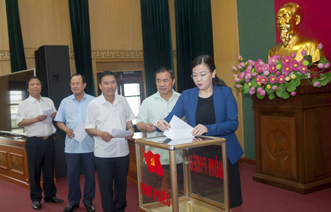 Thi đua lập thành tích chào mừng Đại hội đại biểu Đảng bộ tỉnh lần thứ XX