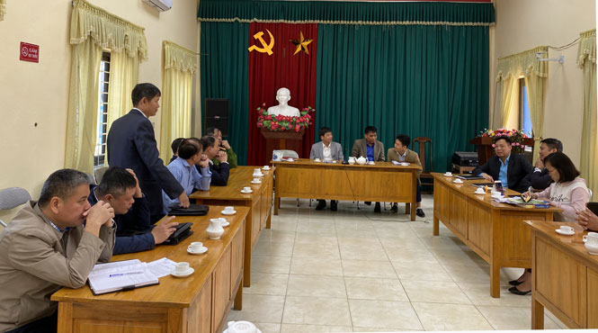 Đối thoại với hộ dân chưa bàn giao đất để thực hiện Dự án