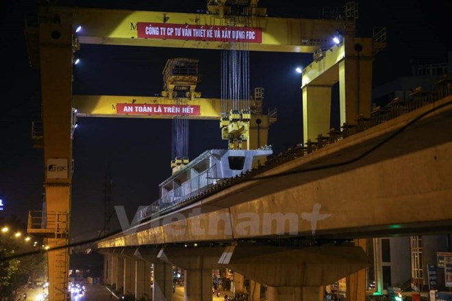 Đường sắt Cát Linh-Hà Đông: Sẽ khai thác thương mại vào cuối 2016