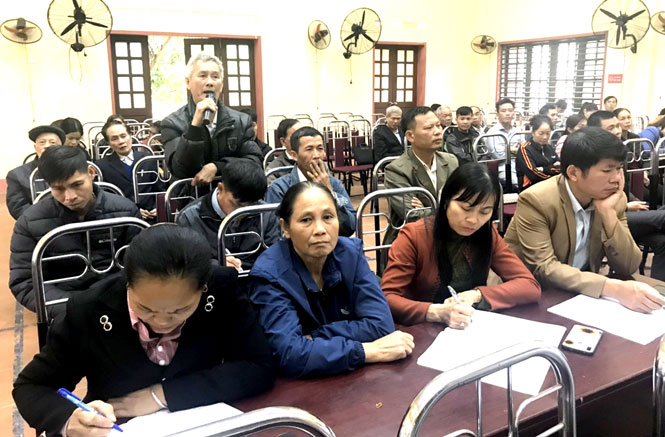 Tiếp xúc cử tri trước Kỳ họp HĐND tỉnh