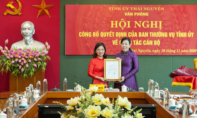 Công bố Quyết định bổ nhiệm Phó Chánh Văn phòng Tỉnh ủy