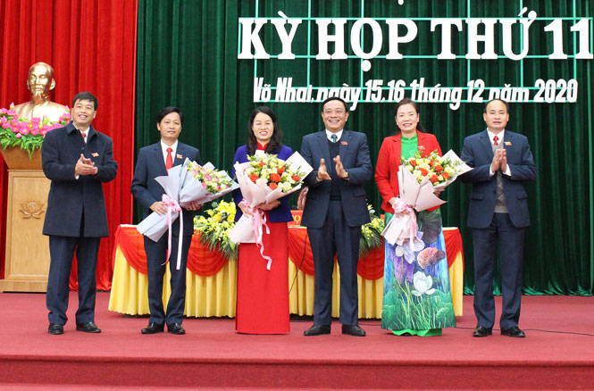 HĐND huyện Võ Nhai: Họp phiên thường kỳ bầu các chức danh chủ chốt HĐND và UBND huyện