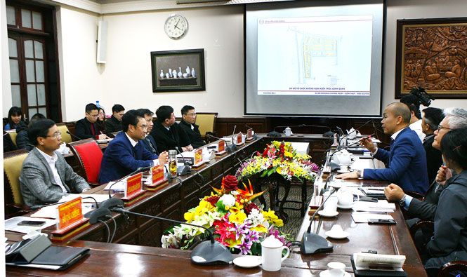Đề xuất phương án xây dựng tổ hợp thương mại, dịch vụ, khách sạn hạng sang ở Điềm Thụy