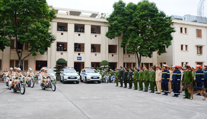 Ra quân đợt cao điểm tấn công, trấn áp tội phạm
