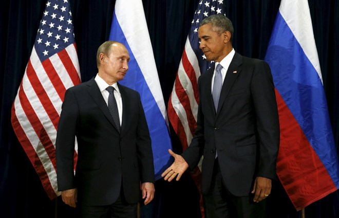 Tổng thống Putin và Obama điện đàm về tình hình tại Syria