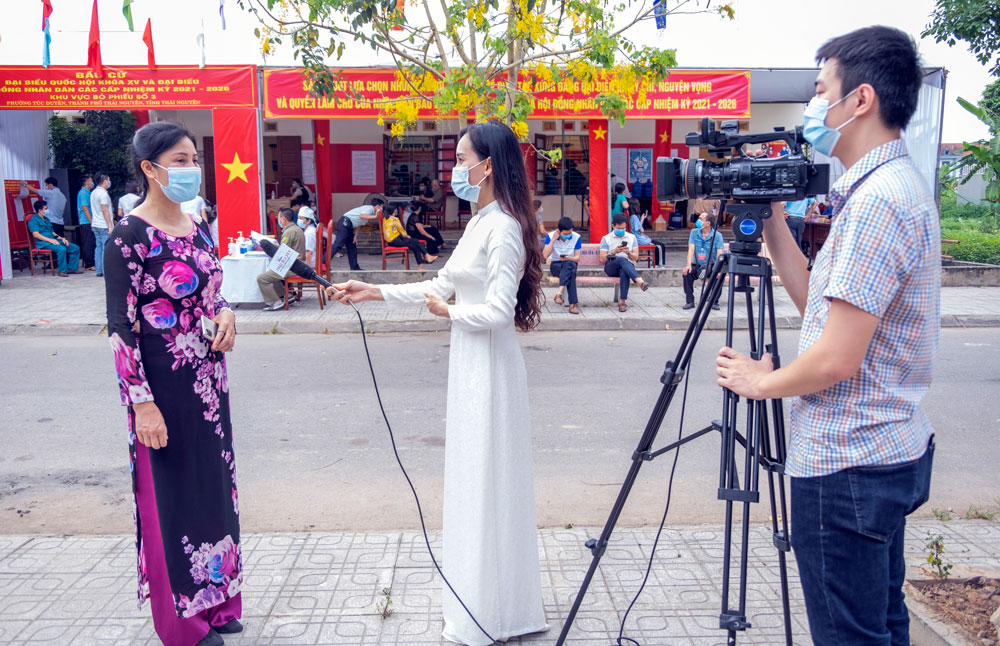 Tập trung tuyên truyền chào mừng thành công cuộc bầu cử