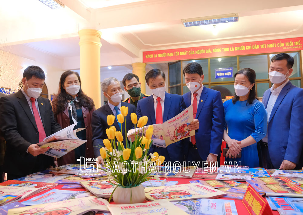 Trên 1.000 ấn phẩm trưng bày tại Hội báo Xuân Thái Nguyên 2022