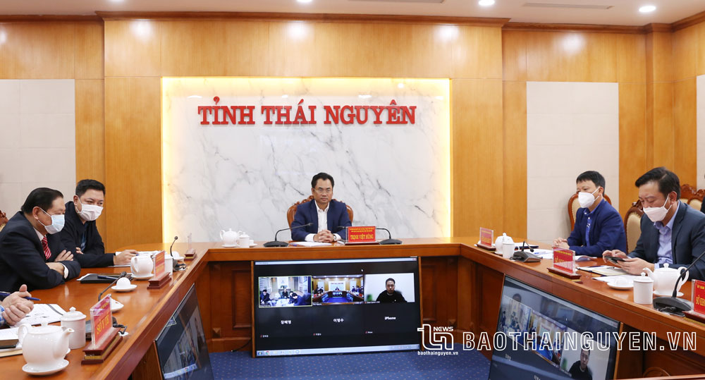 Doanh nghiệp Hàn Quốc mong muốn hợp tác sản xuất sản phẩm mới tại Thái Nguyên