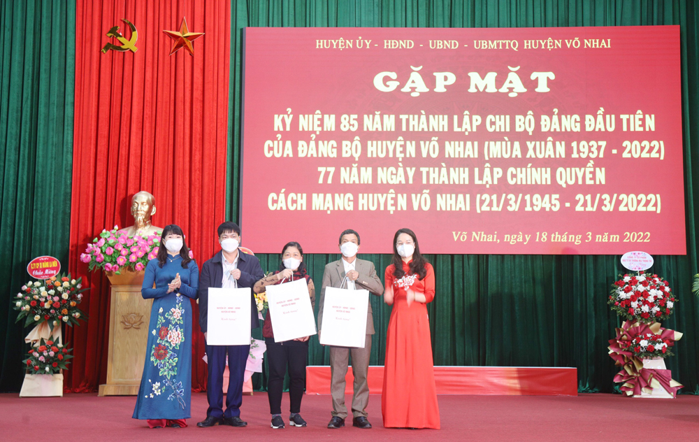 Võ Nhai: Kỷ niệm thành lập Chi bộ đảng và chính quyền cách mạng đầu tiên