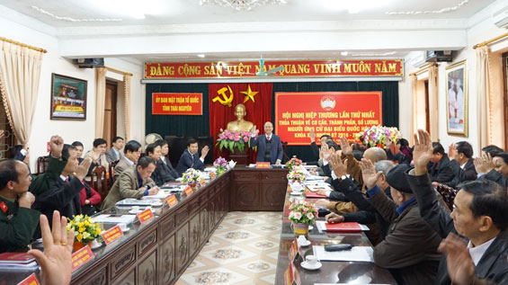 Hội nghị hiệp thương bầu cử đại biểu Quốc hội và đại biểu HĐND các cấp