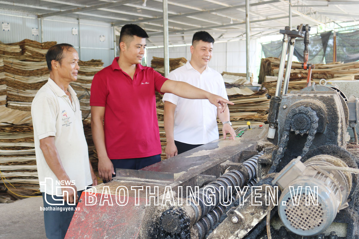 Nông dân Tràng Xá thi đua 