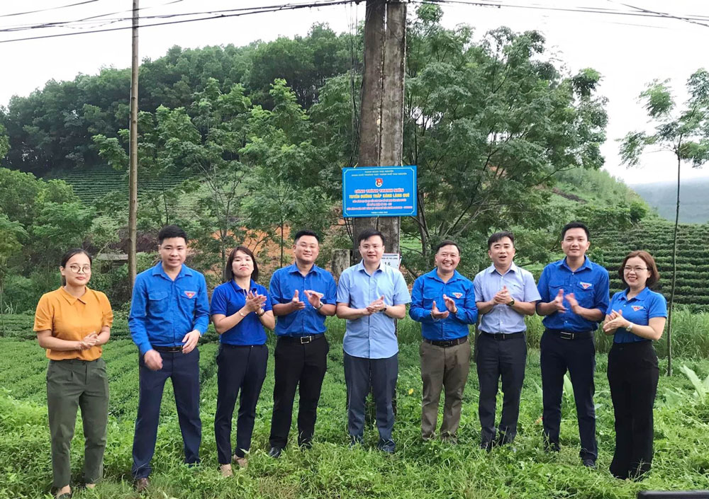 Phú Lương: 1,15 tỷ đồng thực hiện các công trình thanh niên