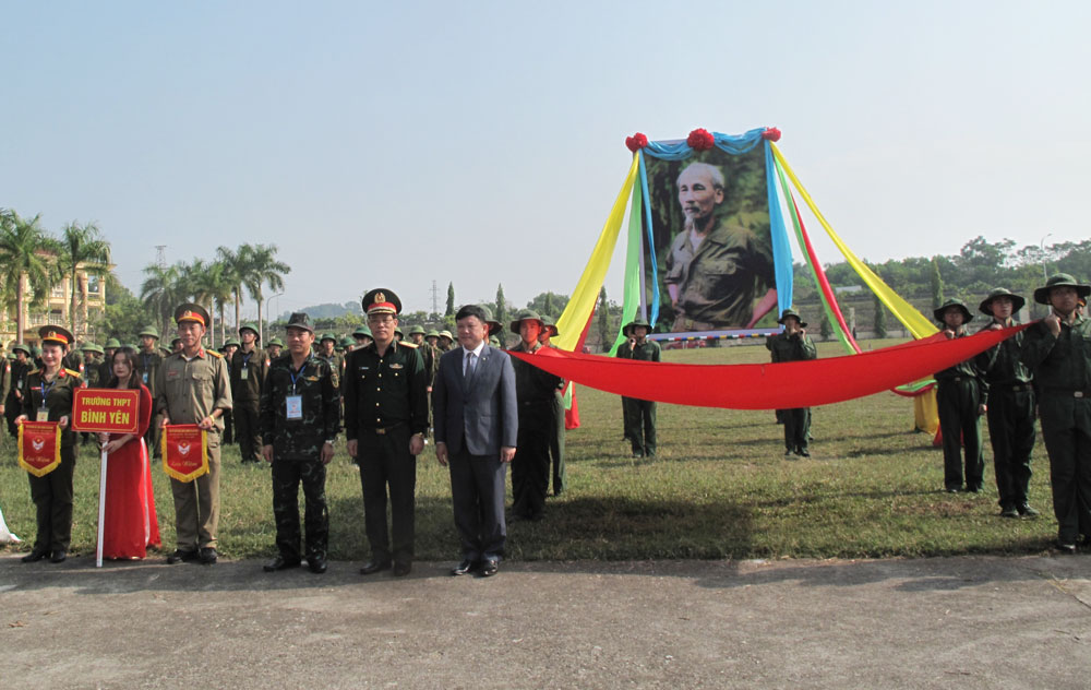 33 đoàn tham gia Hội thi giáo dục quốc phòng, an ninh lần thứ VII
