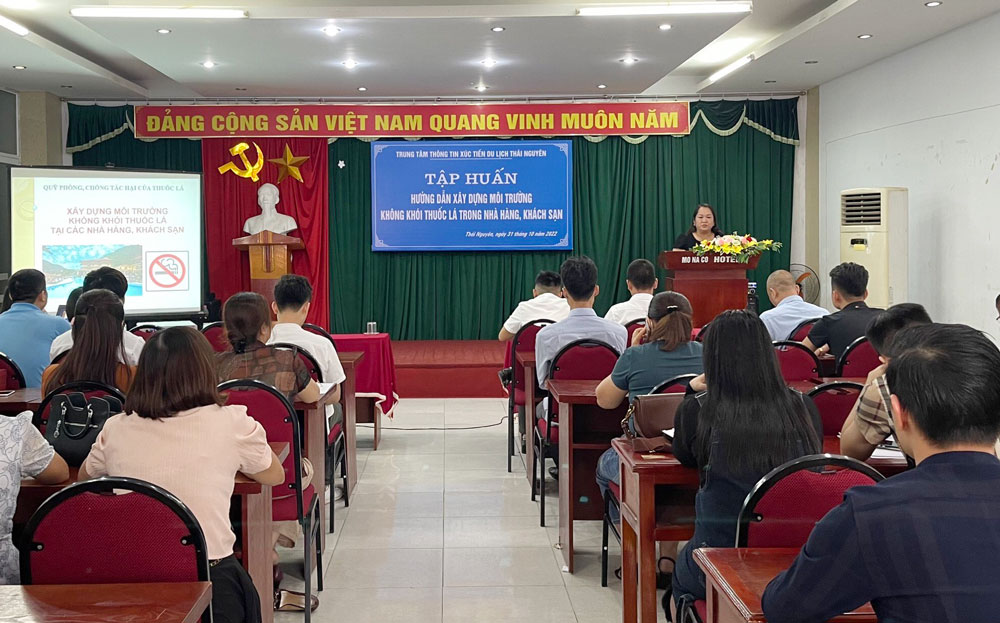 Hướng dẫn xây dựng môi trường không khói thuốc tại nhà hàng, khách sạn