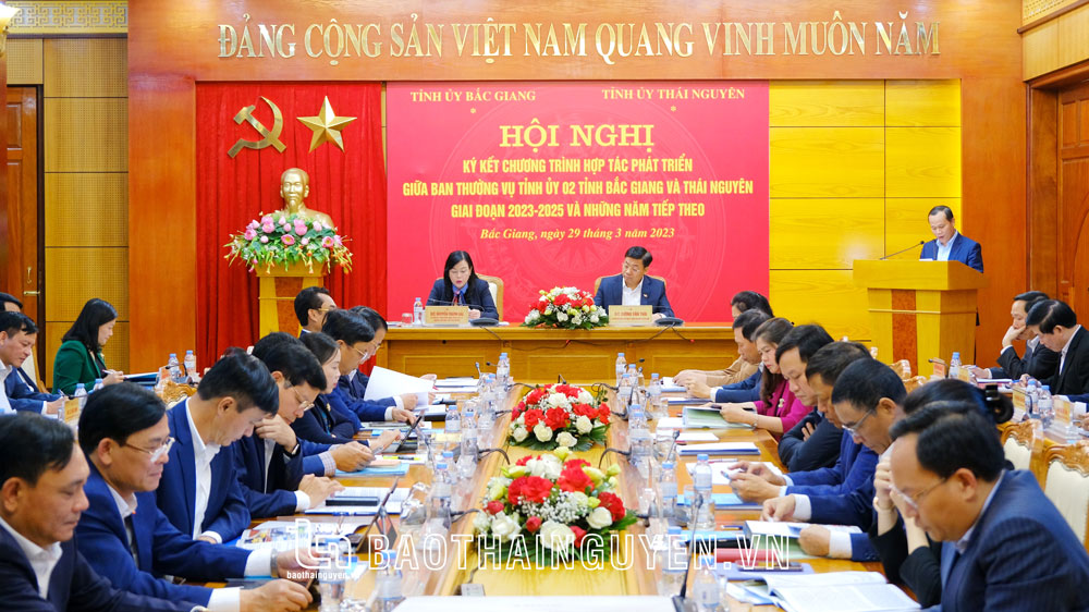 Thái Nguyên - Bắc Giang thúc đẩy hợp tác phát triển