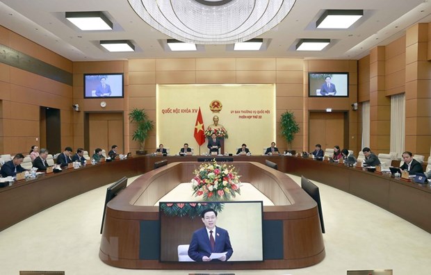 Chủ tịch Quốc hội chủ trì phiên họp 22 của Ủy ban Thường vụ Quốc hội
