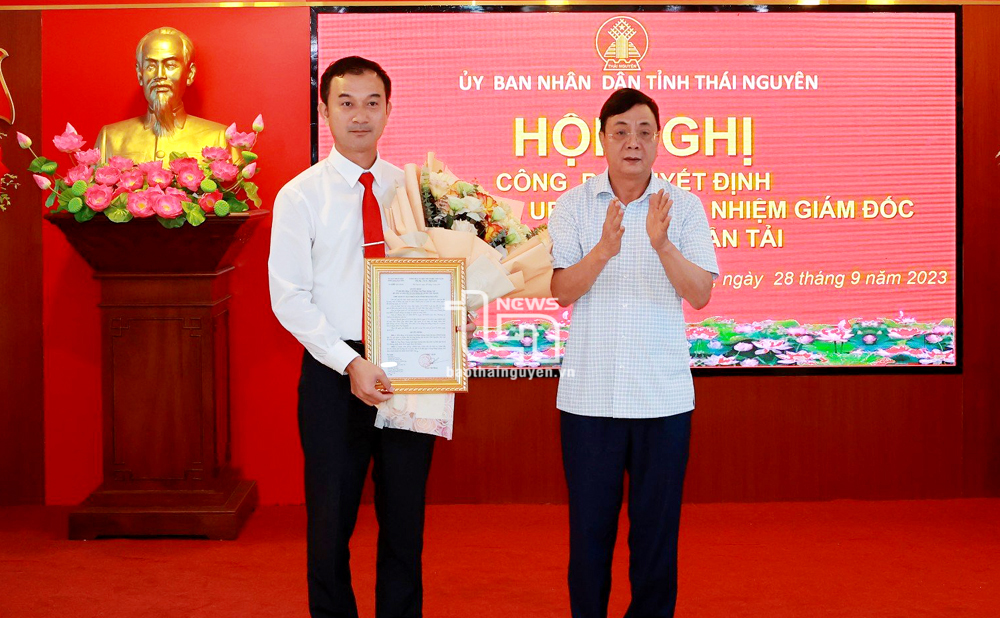 Công bố quyết định bổ nhiệm 2 tân Giám đốc Sở