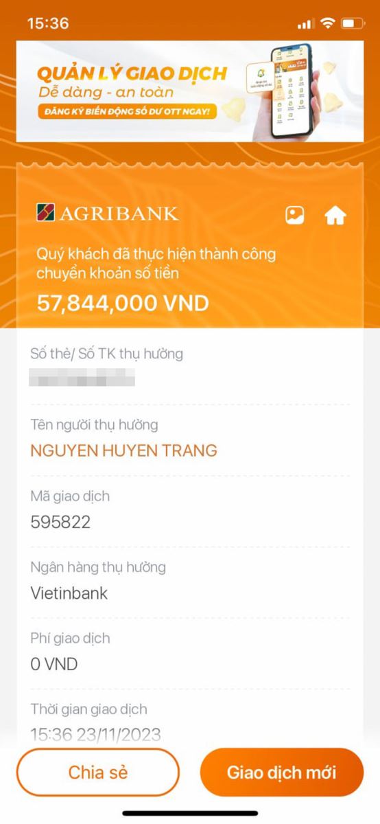 Cảnh giác với chiêu trò chuyển khoản giả