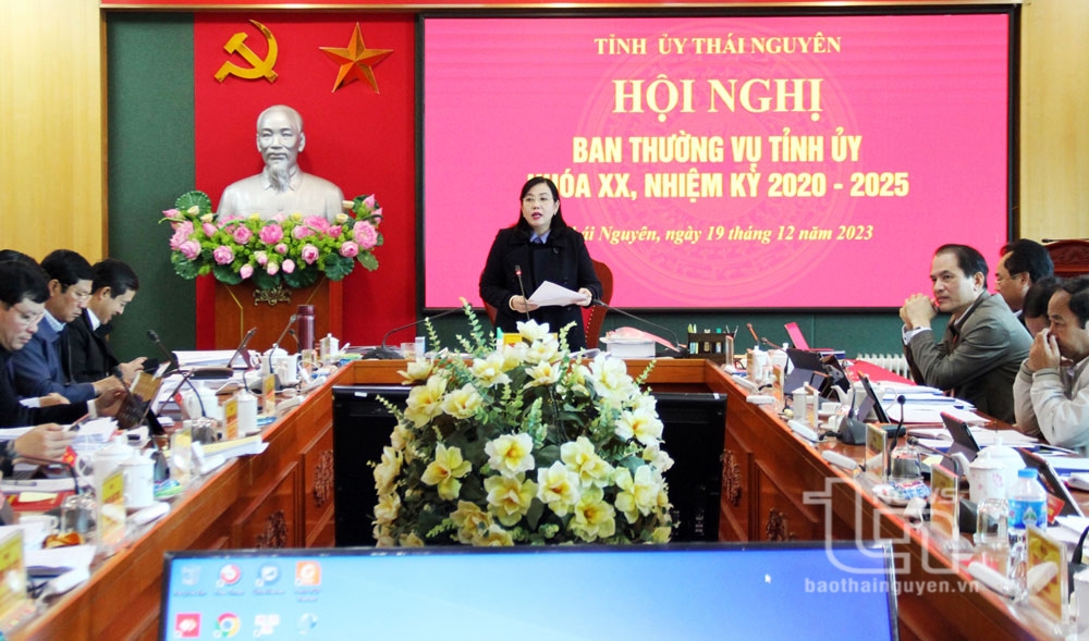 Ban Thường vụ Tỉnh ủy: Cho ý kiến về 13 nội dung phát triển kinh tế - xã hội, xây dựng Đảng