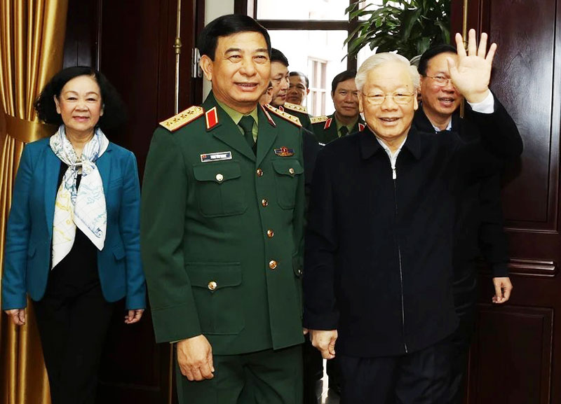 Tổng Bí thư Nguyễn Phú Trọng: Xây dựng Quân đội Nhân dân chính quy, tinh nhuệ, hiện đại