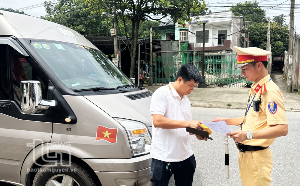Thái Nguyên: Không xảy ra tai nạn, ùn tắc giao thông trong kỳ nghỉ Tết Dương lịch
