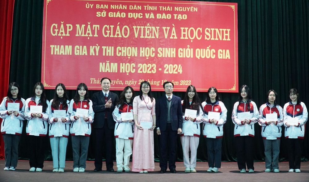 Thái Nguyên: 106 thí sinh tham dự Kỳ thi học sinh giỏi Quốc gia