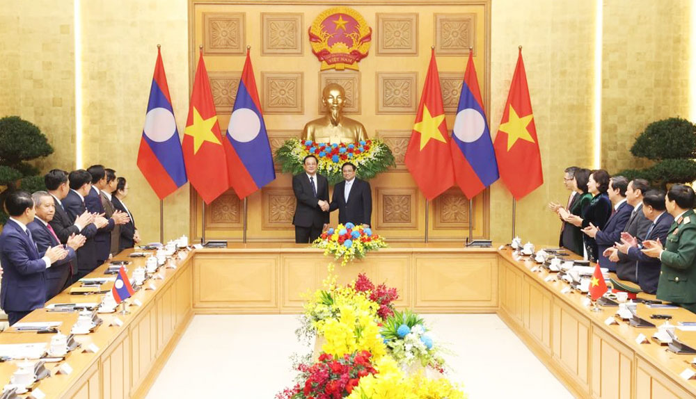 Việt Nam coi trọng và dành ưu tiên cao nhất cho mối quan hệ đặc biệt Việt - Lào