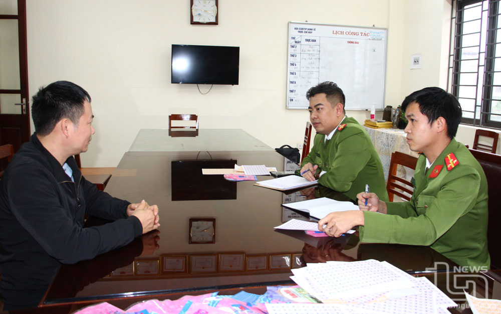 Công an TP. Thái Nguyên: Phát hiện điểm sang chiết hàng trăm bình gas trái phép