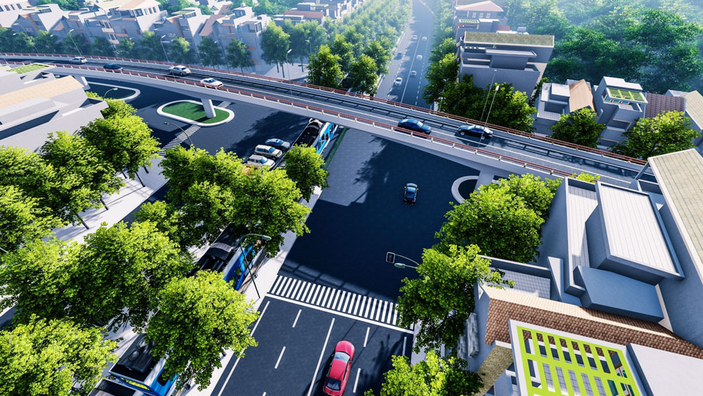 “Vượt nắng, thắng mưa” trên công trình cầu vượt đường sắt