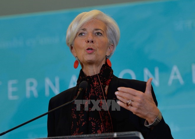 Bà Lagarde được bầu lại làm Tổng Giám đốc điều hành IMF