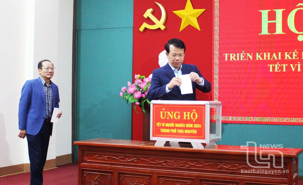 TP. Thái Nguyên: Triển khai “Tuần cao điểm Tết vì người nghèo”