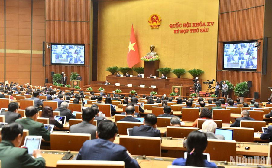 Kỳ họp bất thường lần thứ 5, Quốc hội khóa XV khai mạc ngày 15/1