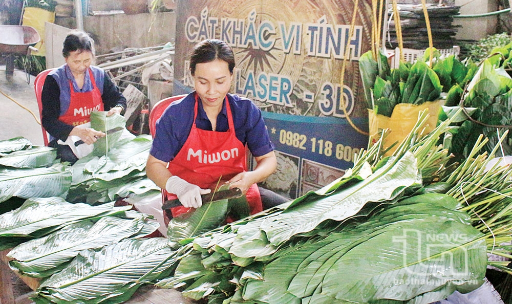 Cận Tết, làng nghề, hợp tác xã 
