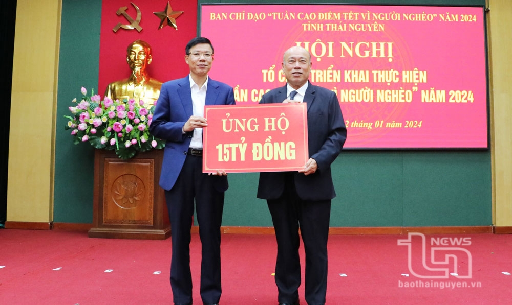 TNG: Ủng hộ 1,5 tỷ đồng thực hiện chương trình “Tuần cao điểm Tết vì người nghèo