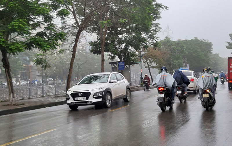 Thời tiết ngày 18/1: Bắc Bộ mưa nhỏ, mưa phùn và sương mù vào sáng sớm