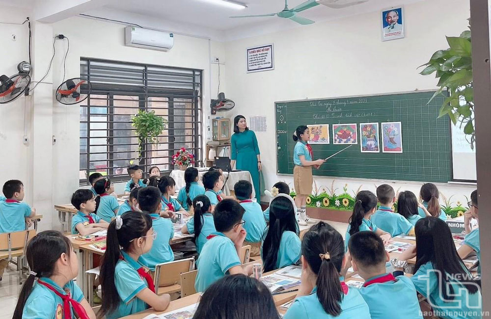 TP. Thái Nguyên: 99,4% cán bộ quản lý, giáo viên đạt chuẩn trở lên