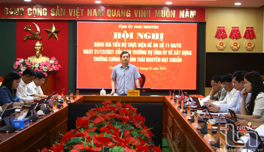 Đẩy nhanh tiến độ xây dựng Trường Chính trị tỉnh đạt chuẩn vào năm 2024