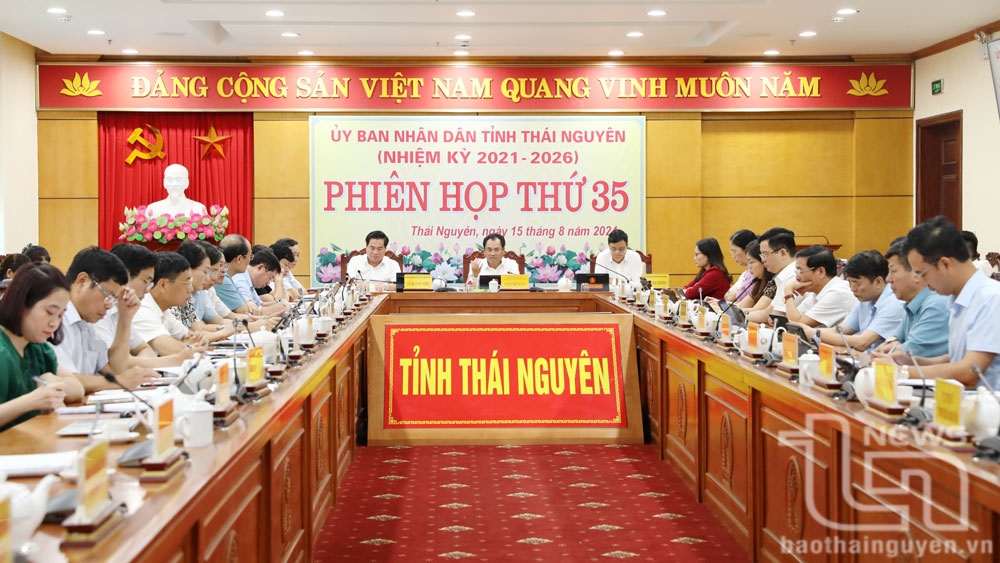 Phiên họp thứ 35 UBND tỉnh Thái Nguyên: Tập trung cao độ để hoàn thành và vượt kế hoạch năm