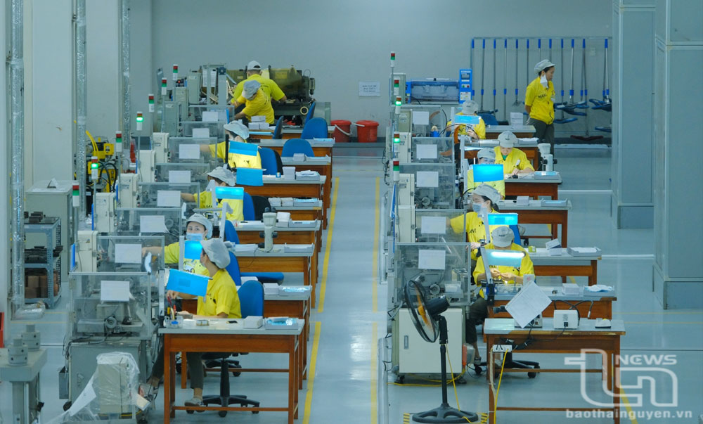 Thái Nguyên đứng thứ 10 cả nước về thu hút vốn FDI