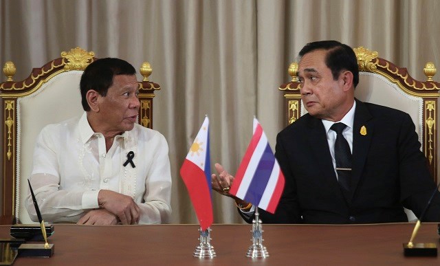 Lãnh đạo Thái Lan và Philippines thảo luận về vấn đề Biển Đông