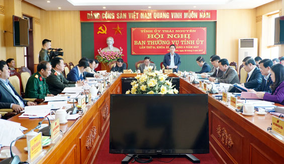 Hội nghị Ban thường vụ Tỉnh ủy: Thảo luận, quyết định nhiều nội dung kinh tế - xã hội