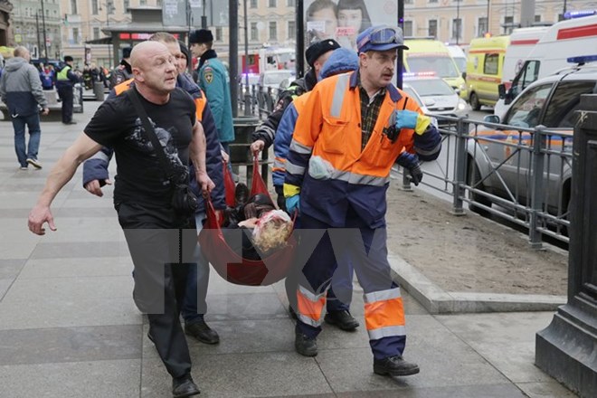 Nghi phạm đã đánh bom liều chết tại ga tàu điện ngầm ở St Petersburg