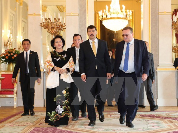 Chủ tịch Quốc hội Nguyễn Thị Kim Ngân hội kiến Tổng thống Hungary