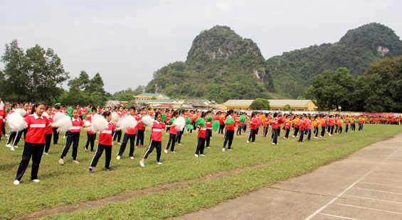 Đại hội Thể dục thể thao thị trấn Chùa Hang lần thứ IV