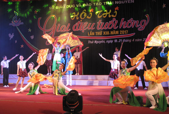 42 đội tranh tài tại Hội thi “Giai điệu tuổi hồng”