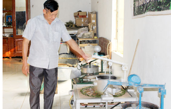 Sản xuất nông sản hữu cơ và câu chuyện nghề của Nghệ nhân Nguyễn Văn Đoàn