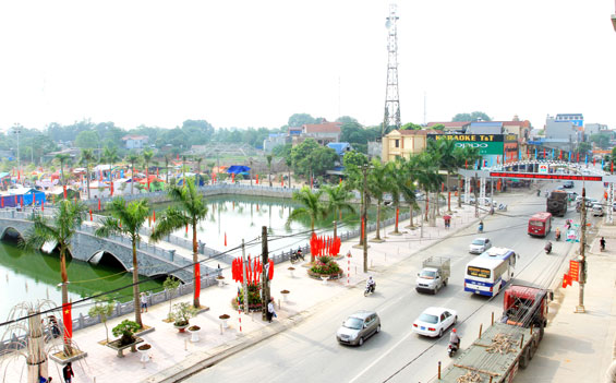 Sức bật của thị xã công nghiệp trẻ