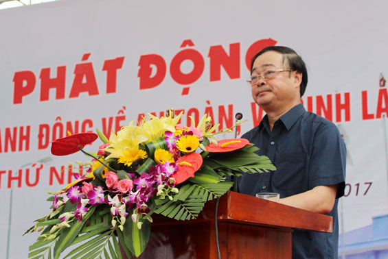Lễ phát động hưởng ứng Tháng hành động về An toàn - vệ sinh lao động lần thứ 1