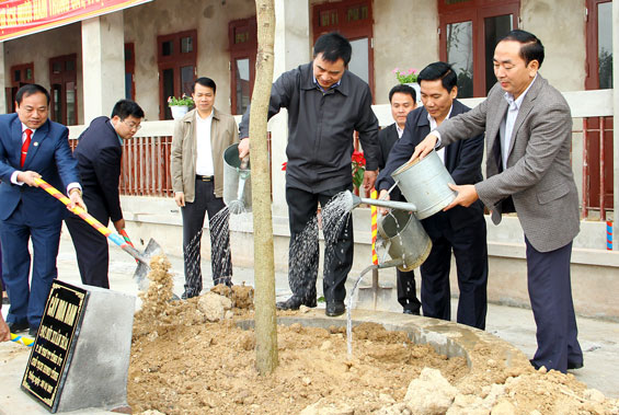 Thị xã Phổ Yên: Phát động Tết trồng cây “Đời đời nhớ ơn Bác Hồ”
